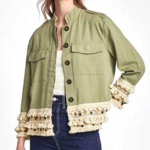 Zara Short Parka with Tassels